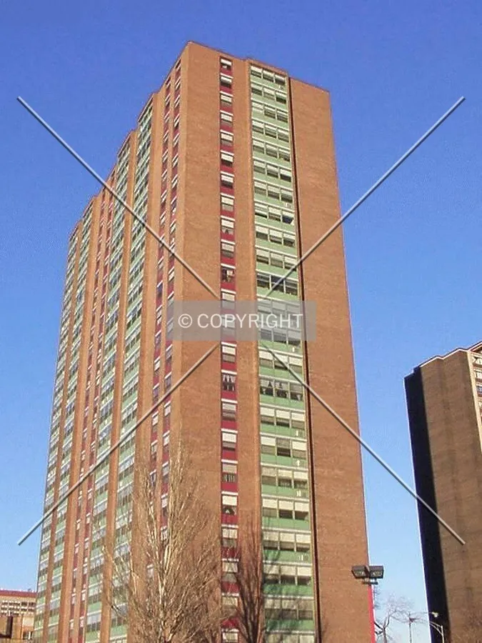 Southwest corner