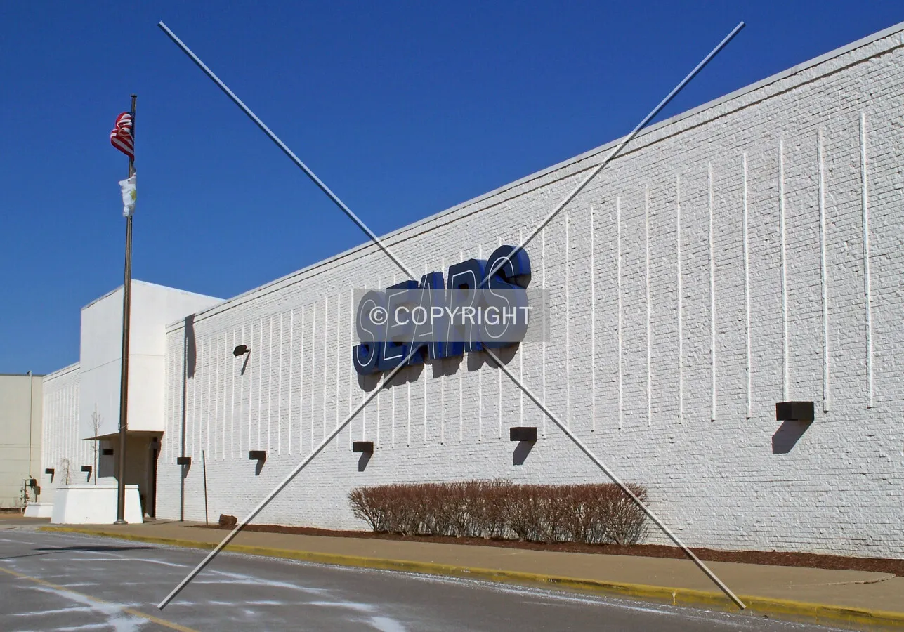 West facade of Sears; January 24, 2008
