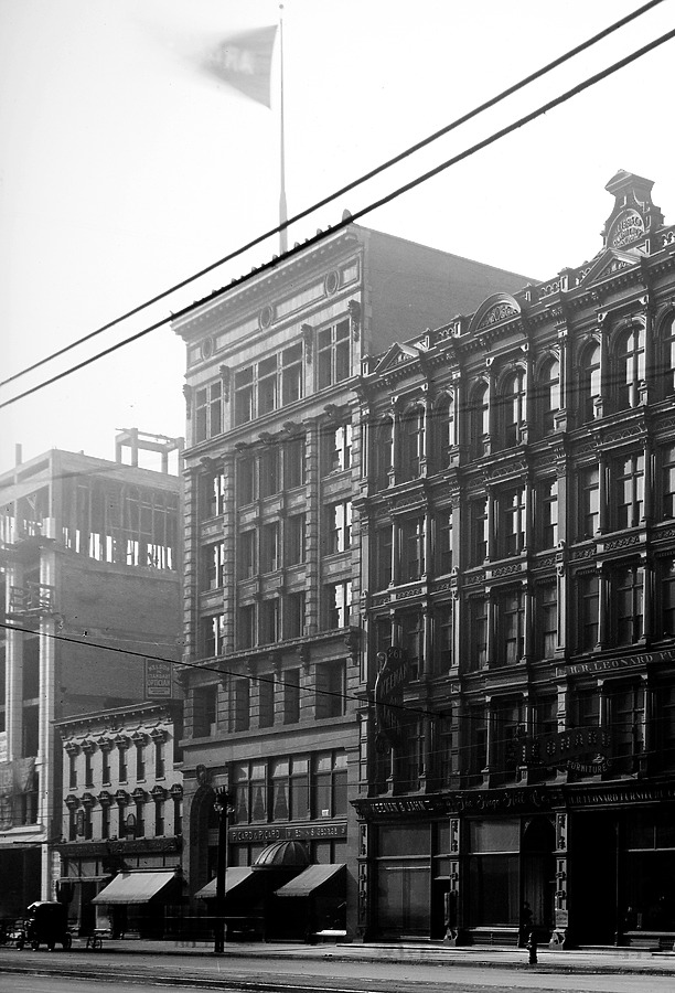 Vintage view from the northeast