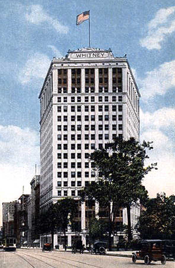 Vintage view from the northwest