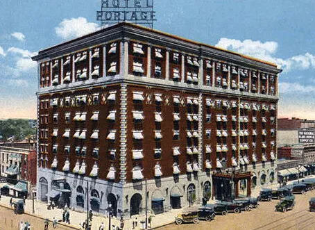 View from the southeast