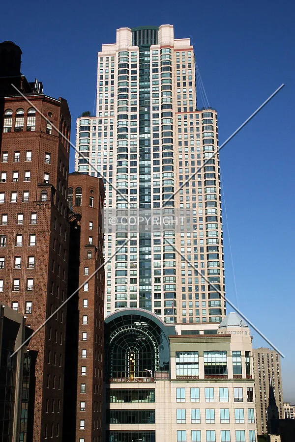 View from the east, looking past the Allerton Hotel