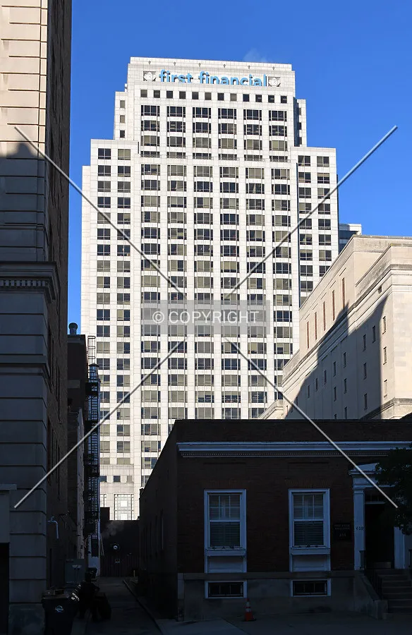 View from the northeast