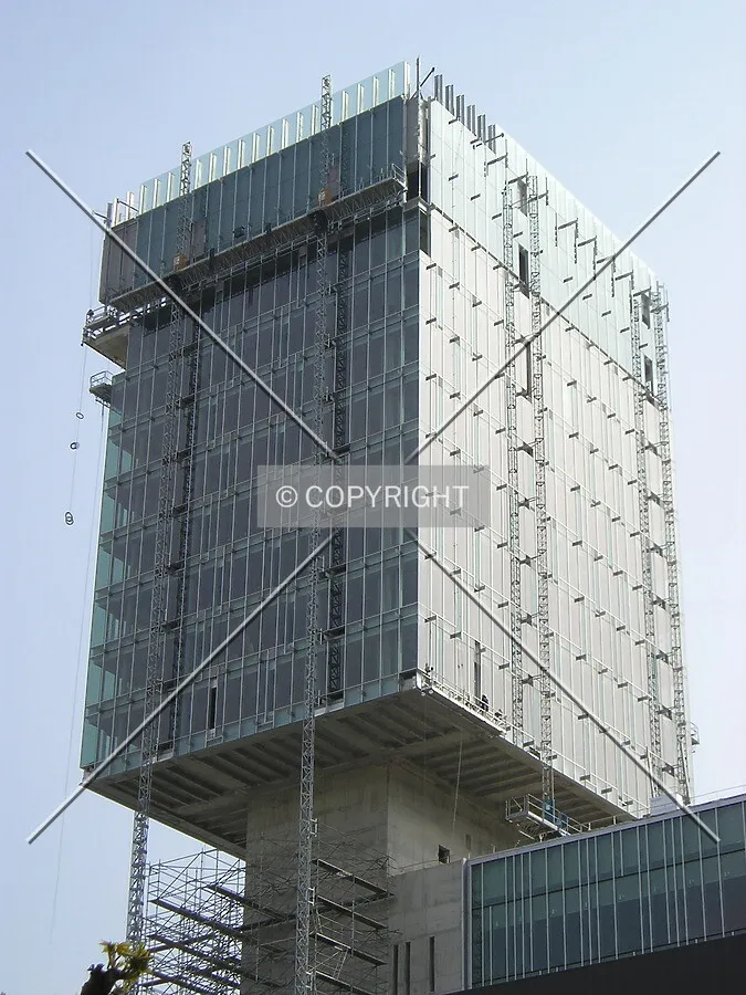Close view of the upper part