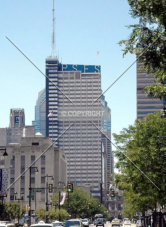 View from the east along Market Street