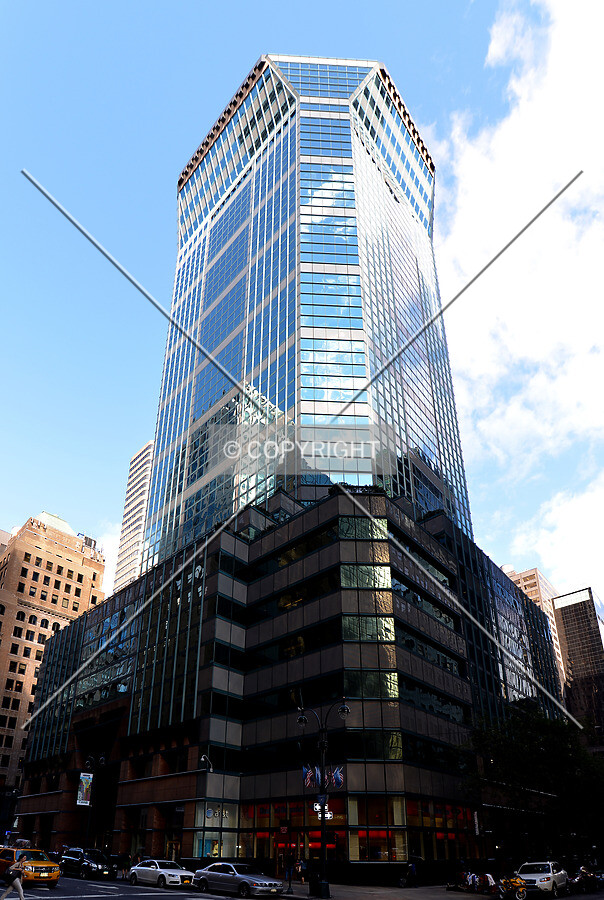 View from the west at Lexington and 43rd Street