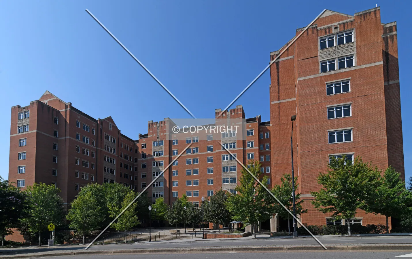 View from the northeast