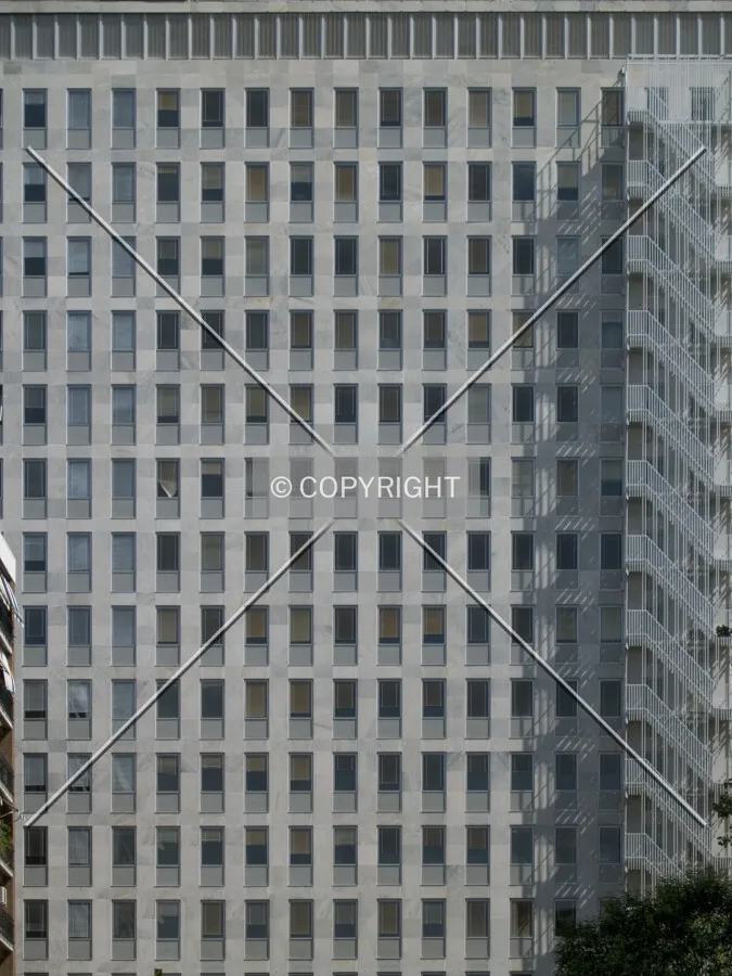 Southern façade