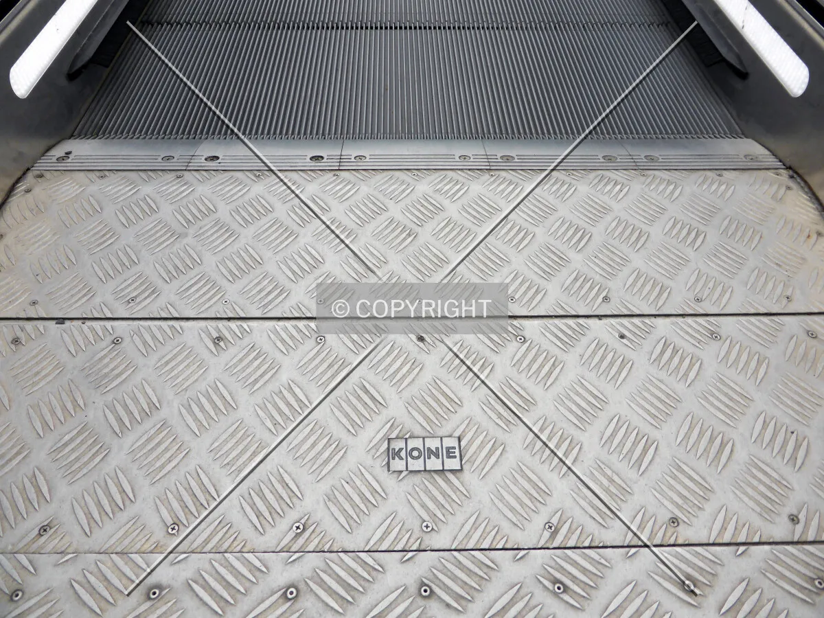 A KONE escalator