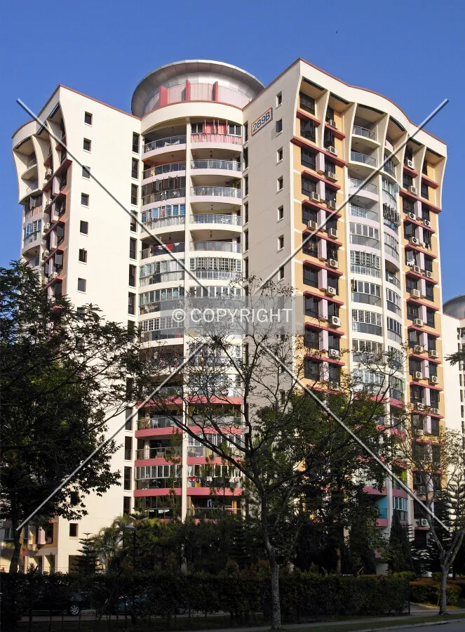 View from the southeast