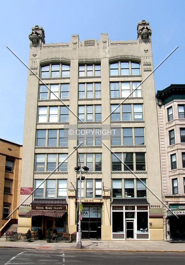 View from the southeast