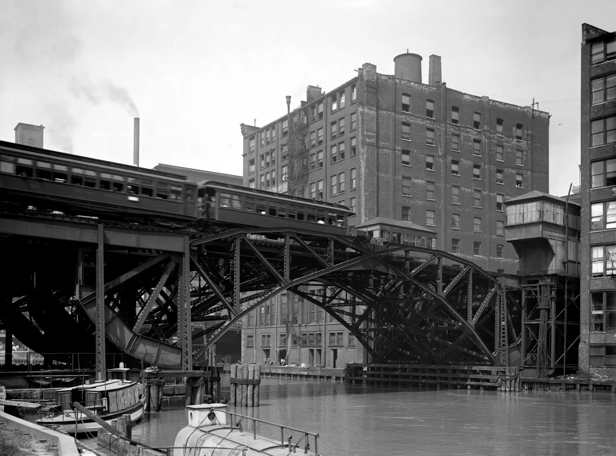 View from the southwest dated 1907