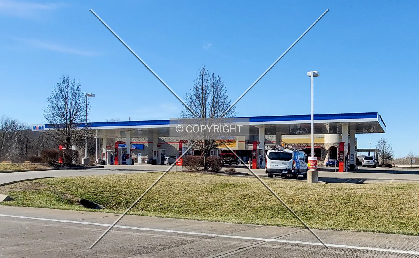 Northeast view; January 8, 2020