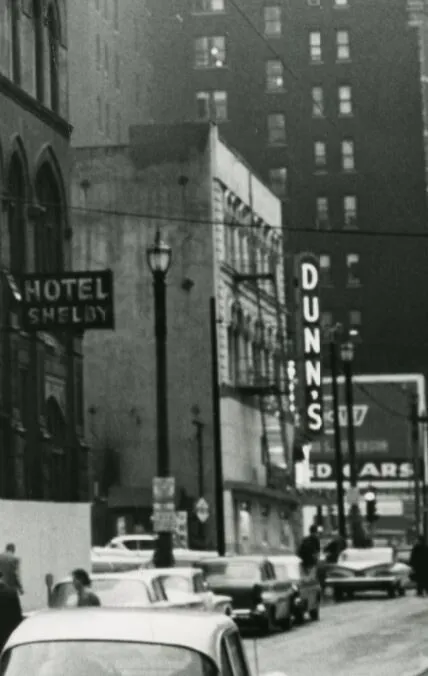 Vintage view from the northeast