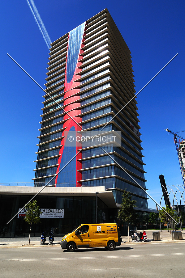 Realia Office Tower designed by japanese architect Toyo Ito