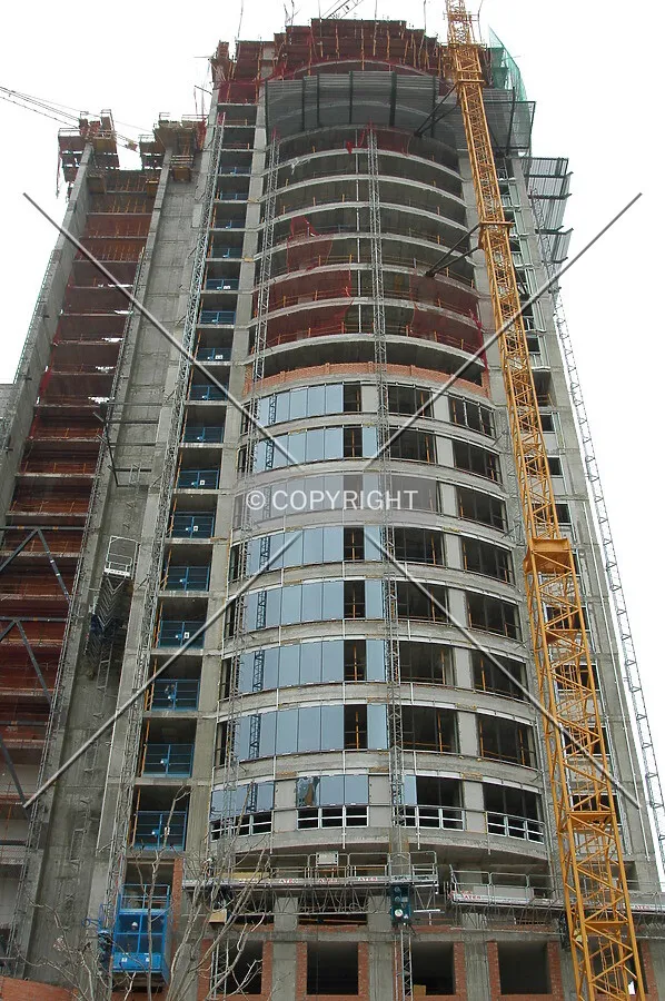 Front view of the north side