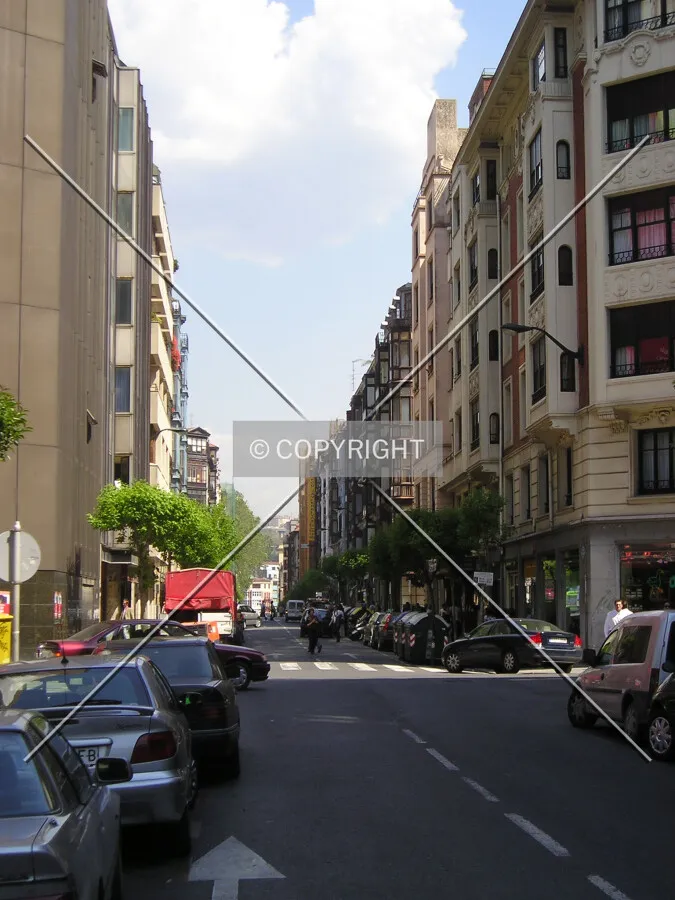View towards the north from Plaza Jado