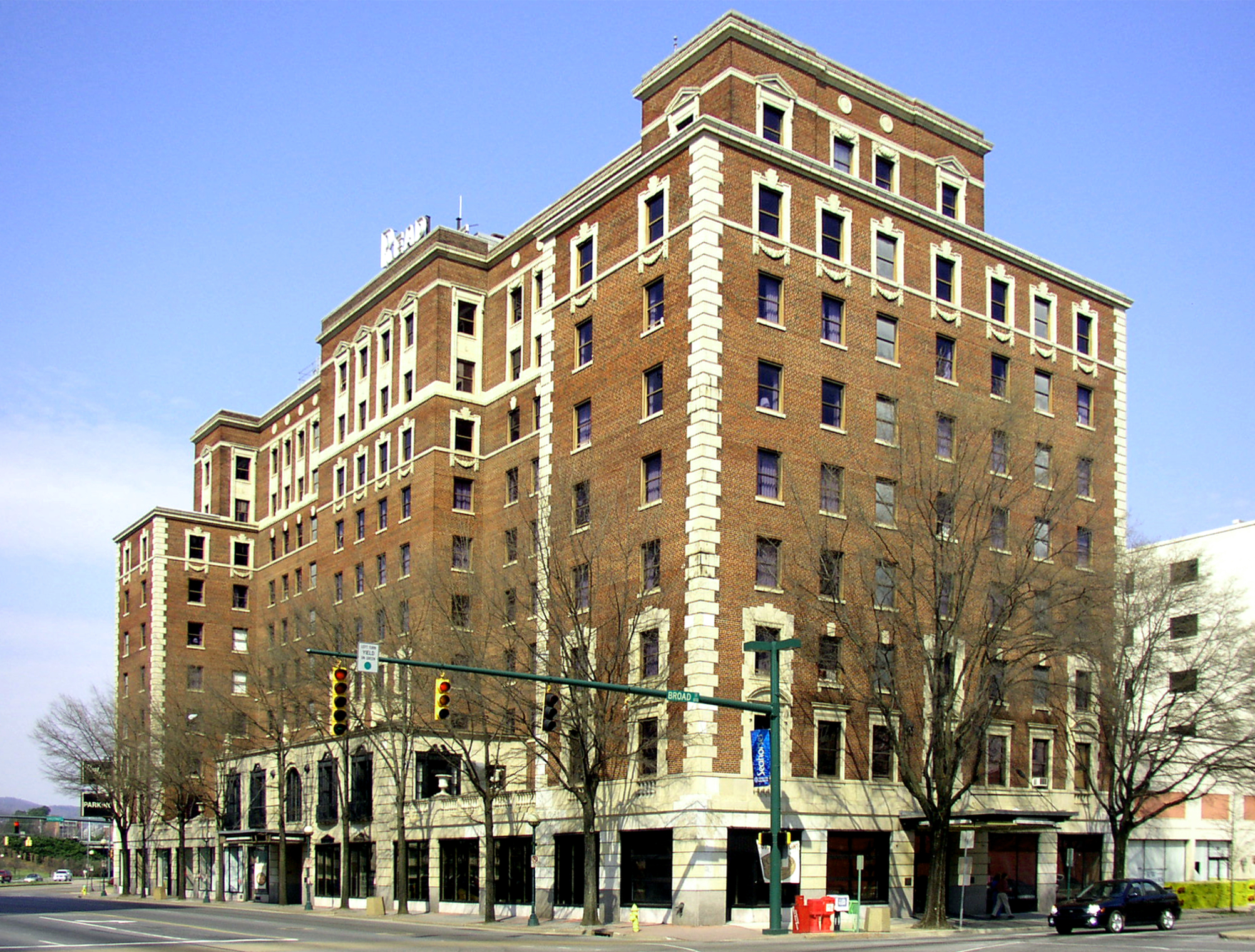 Vintage view from the southeast