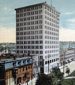 Vintage view from the northwest