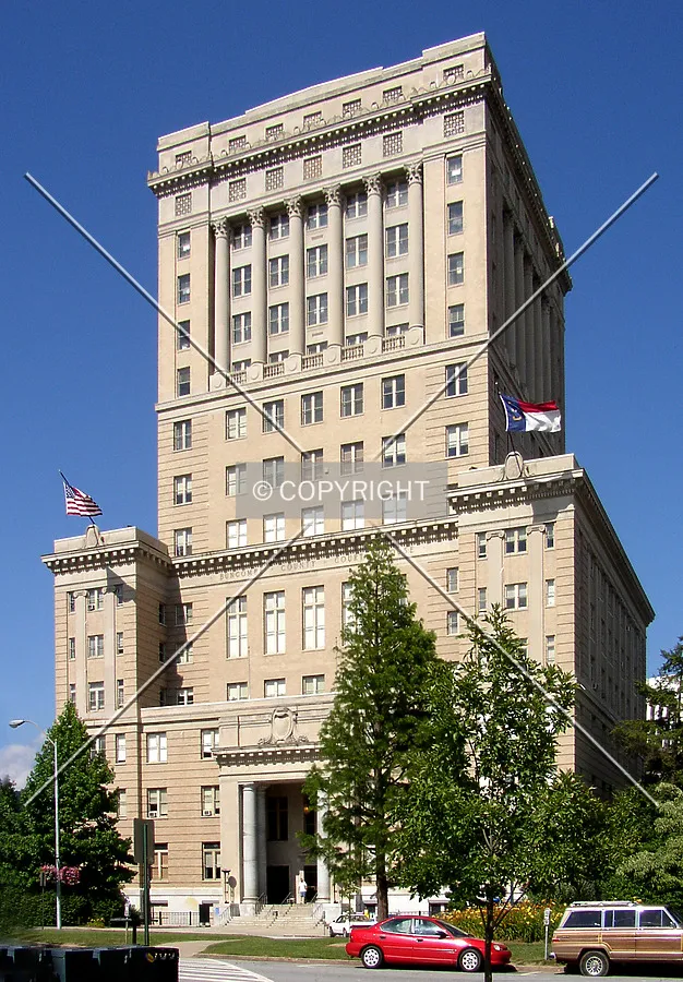 Looking northeast from the front courthouse lawn