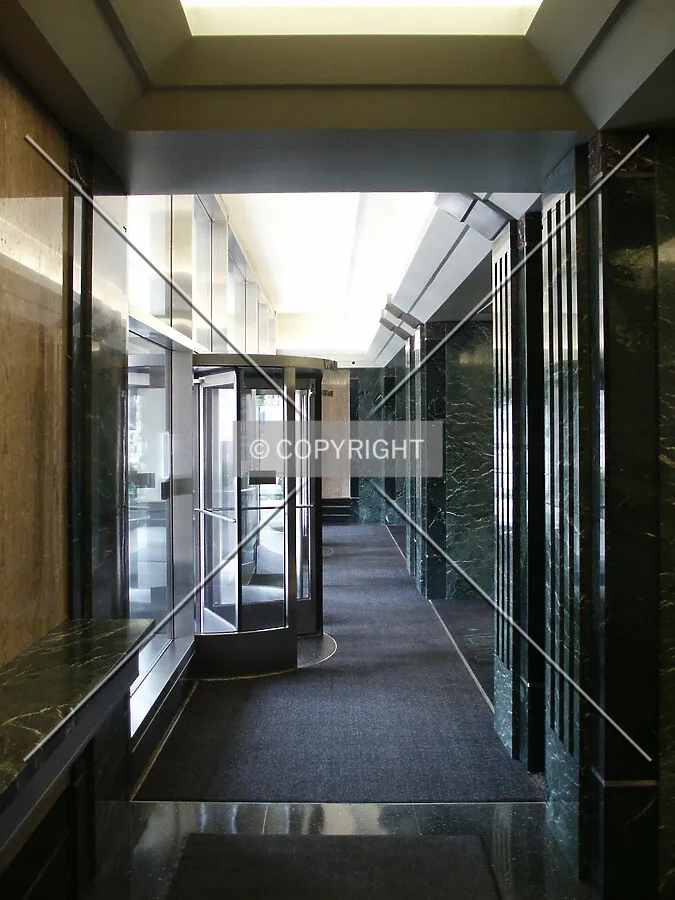 North vestibule