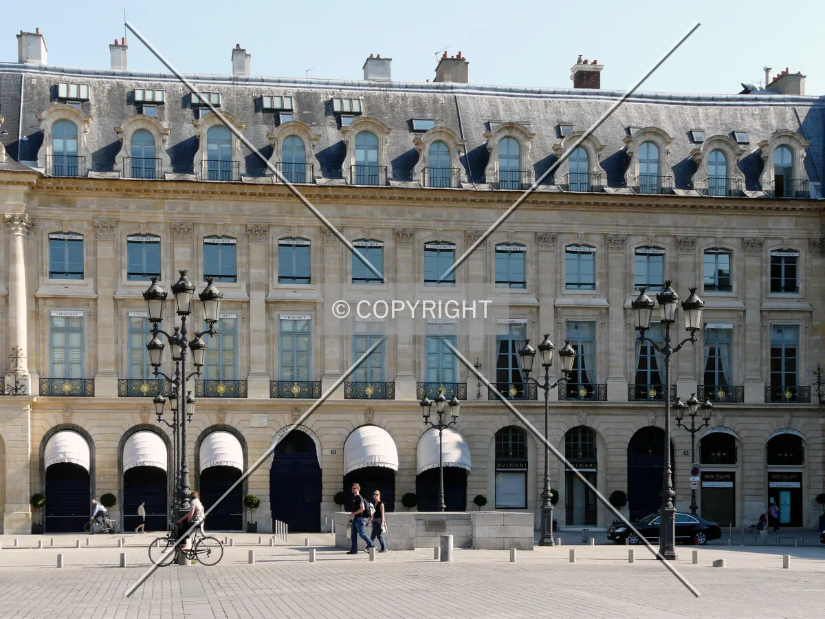 Facade on Place Vendôme