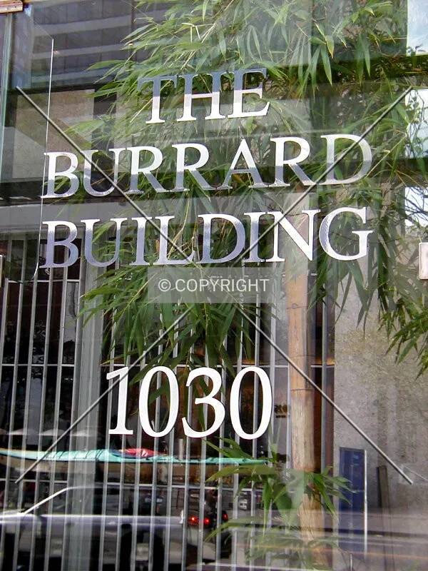 Entrance signage