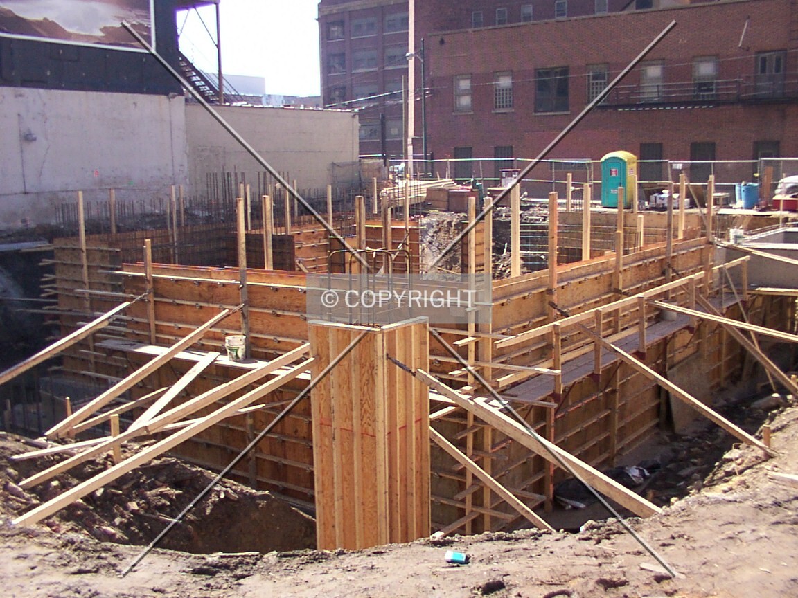 Foundation wall moldings; 15 March 2003