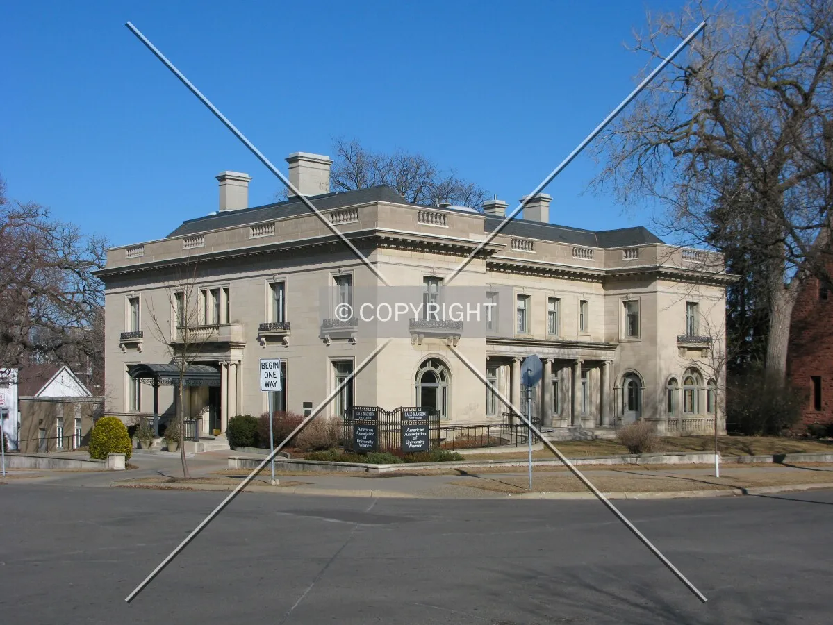 View to the northeast across Stevens Avenue and East 22nd Street