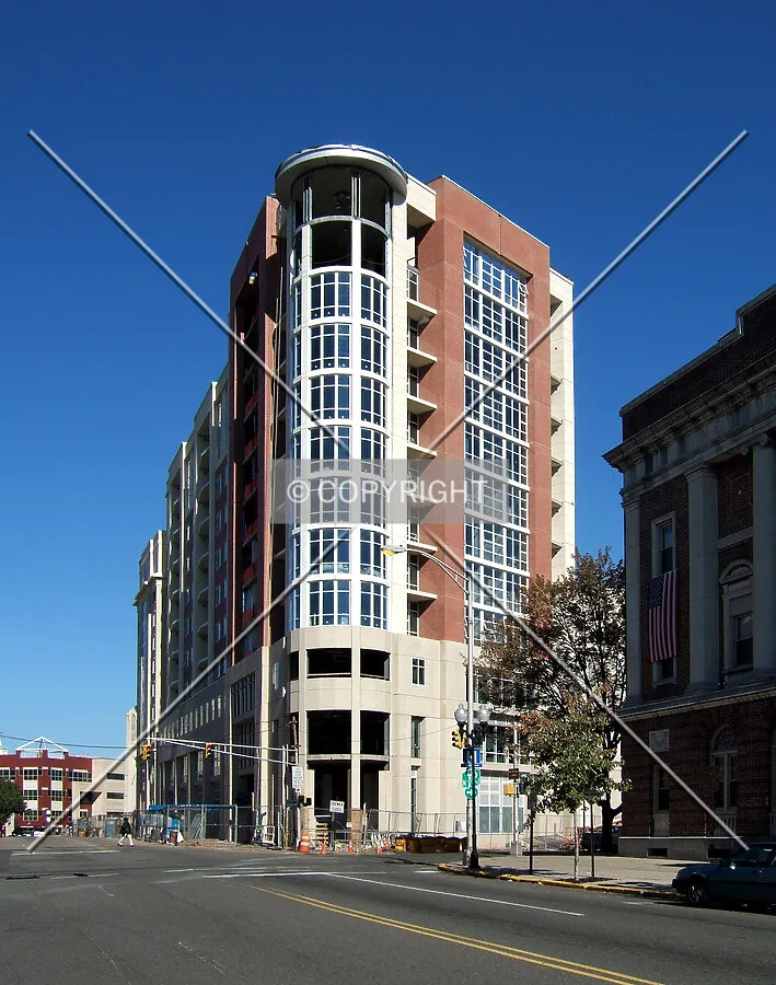 View from the southwest along Livingston Avenue
