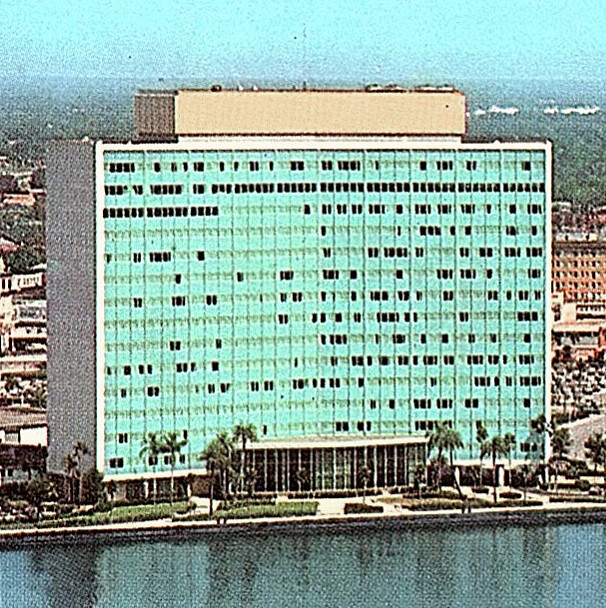 Vintage view from the southeast