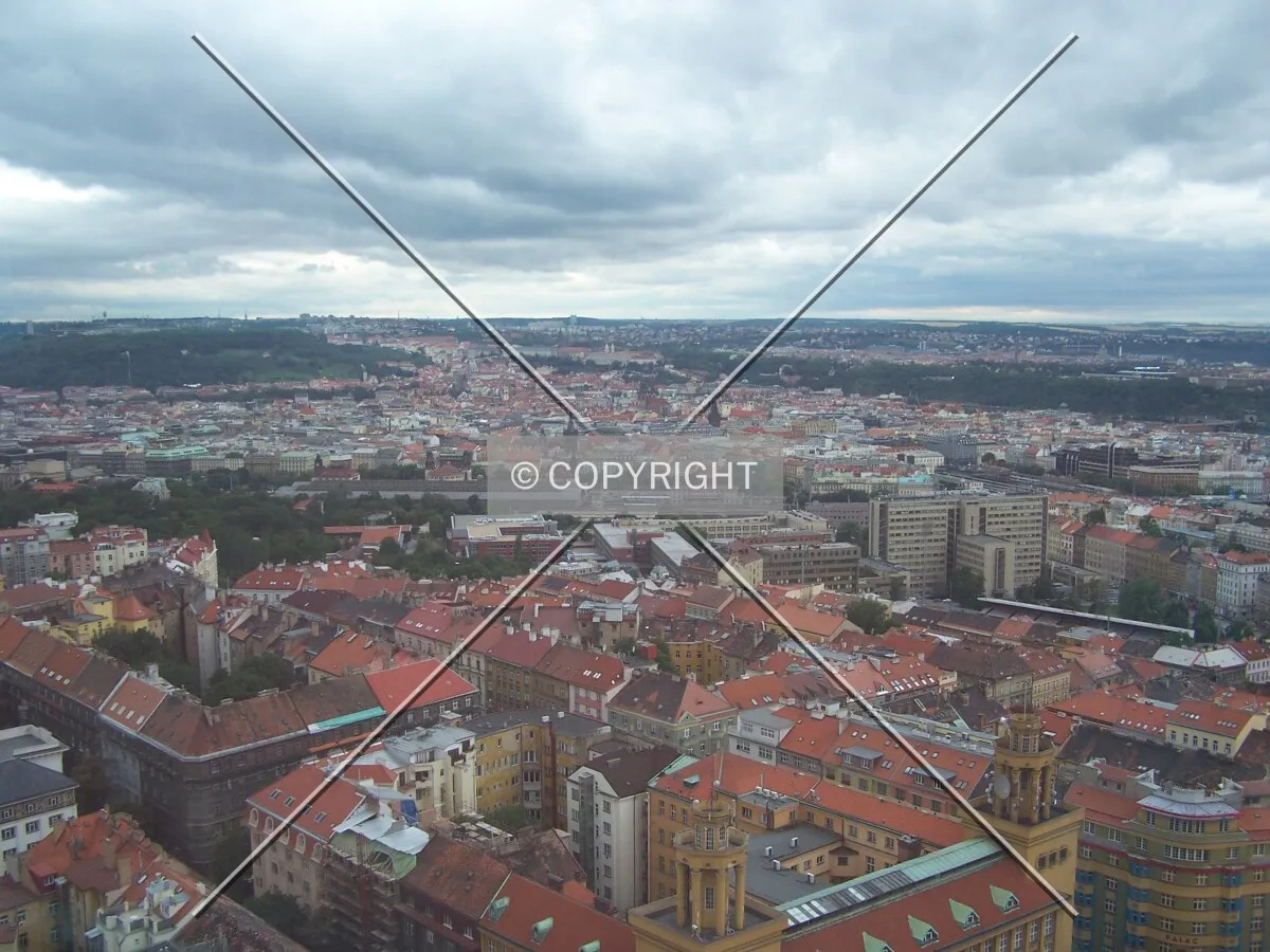 View from the Praha Tower