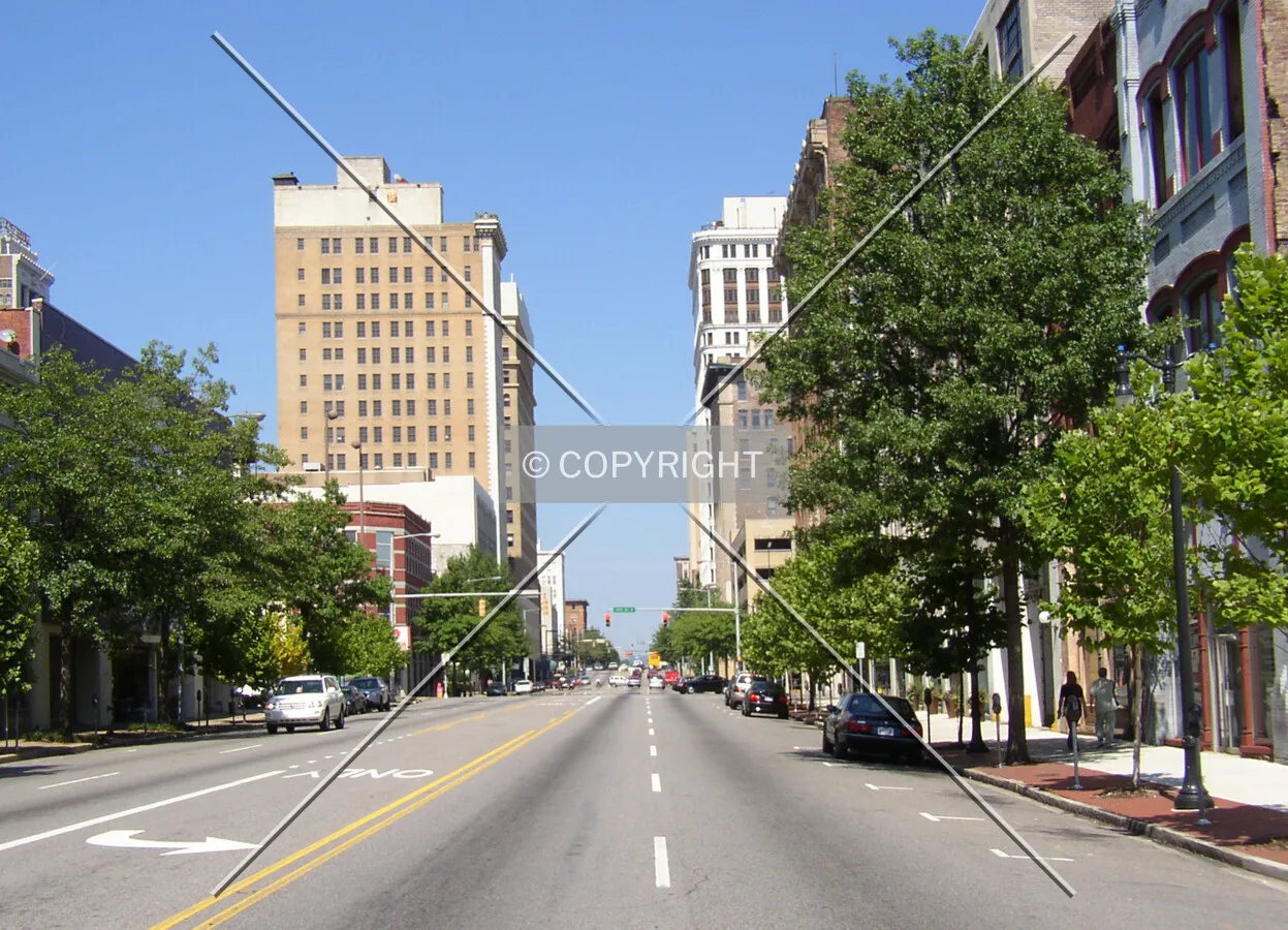 Looking east from 18th Street North