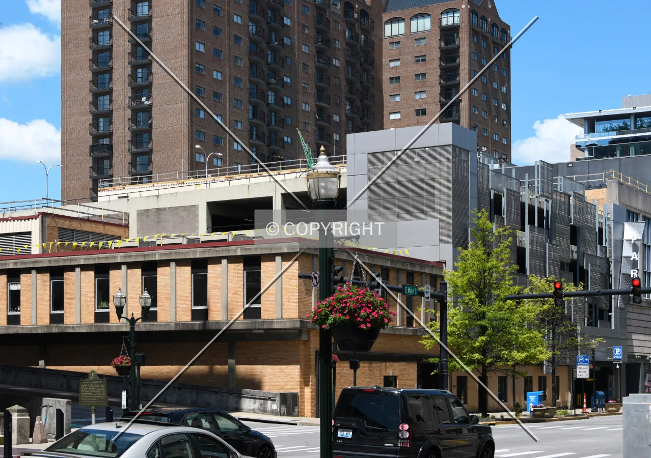 View from the southeast