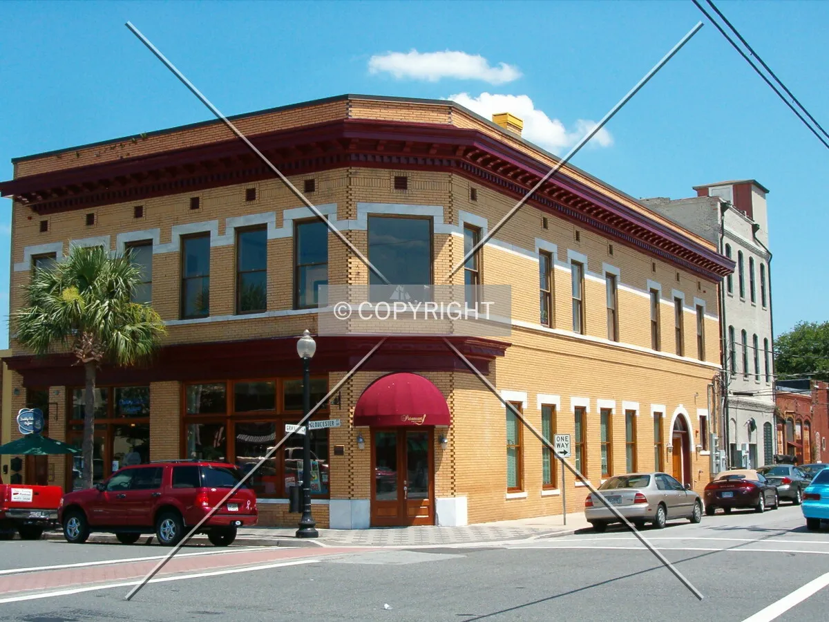 View from the south on Gloucester Street