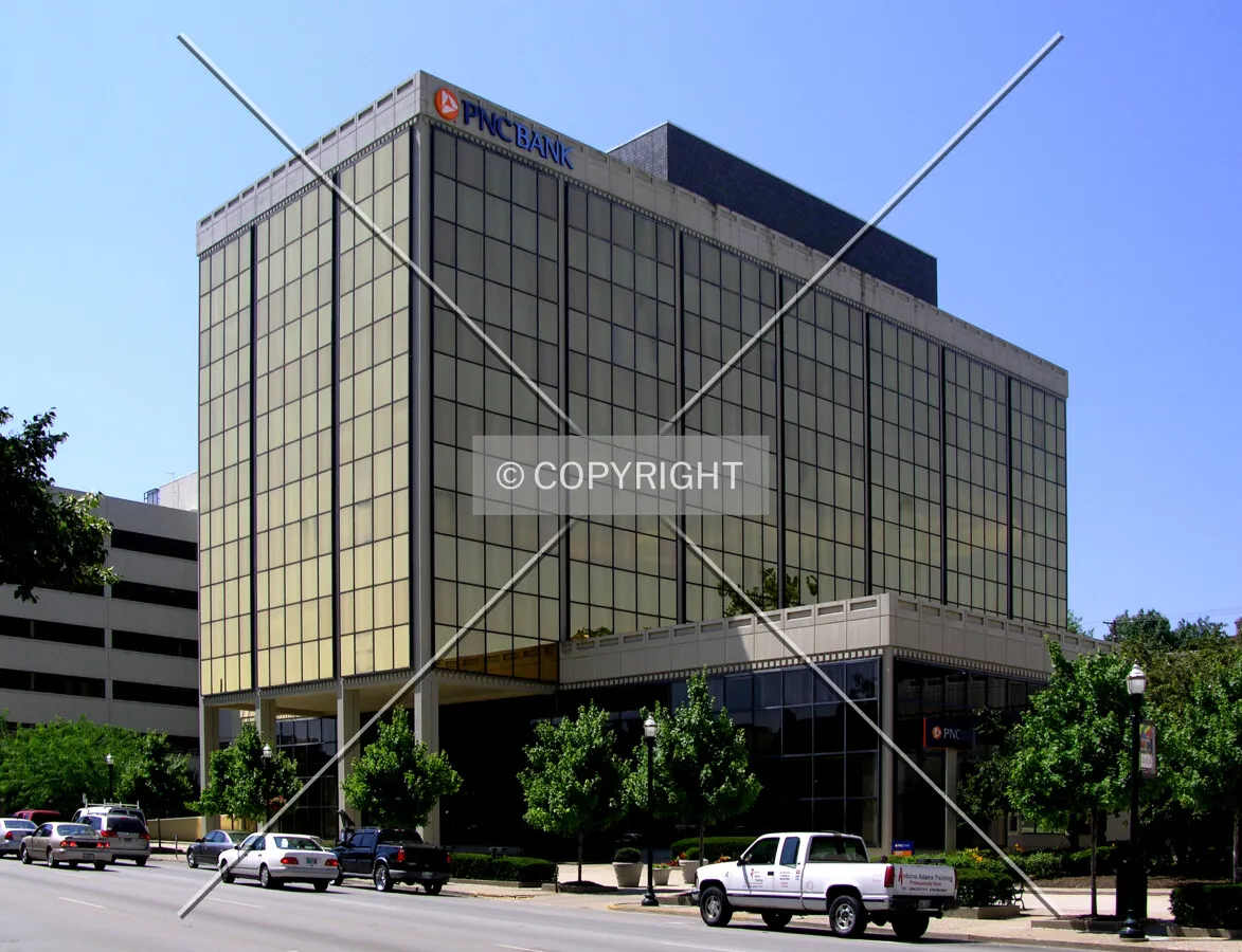 From across West Vine Street to the north
