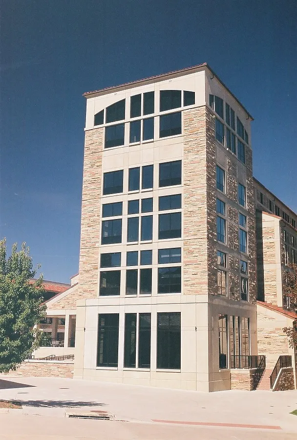 View from the southeast