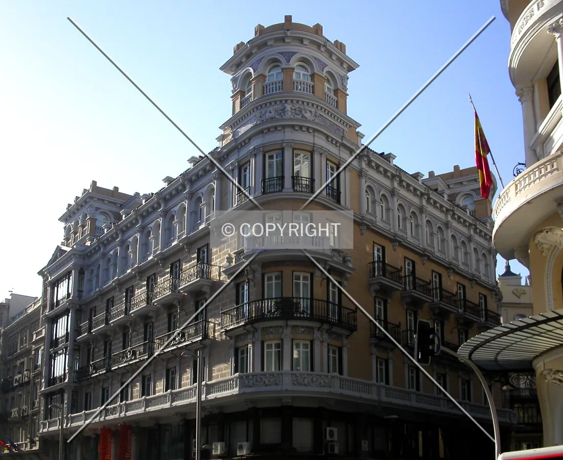 As seen from Gran Via