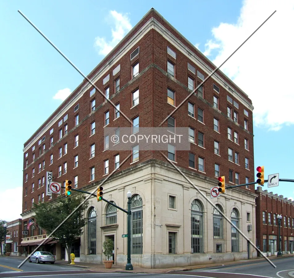 View from the southeast on Union Street