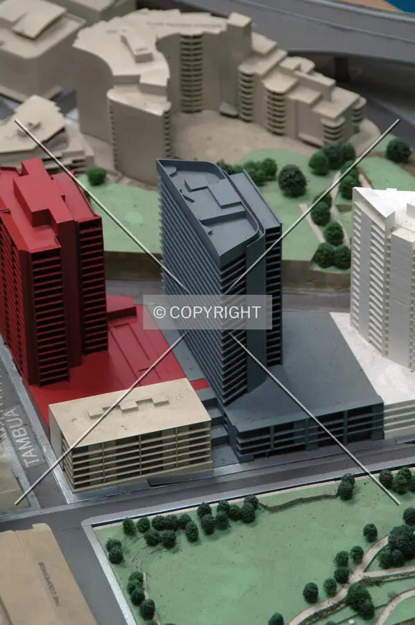 View of a model