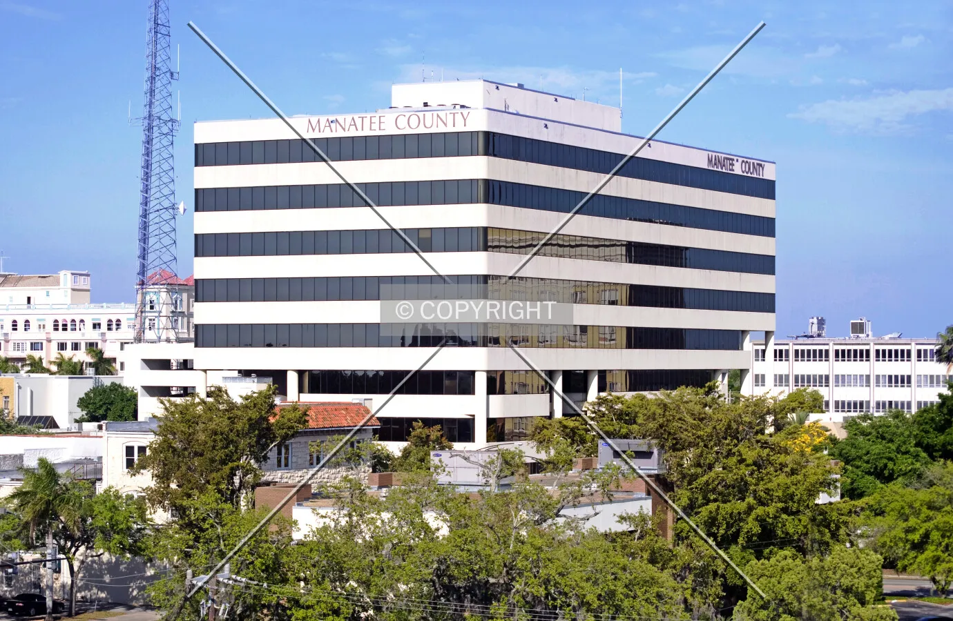 Manatee County Administrative Building, Bradenton, Florida, U.S.A.