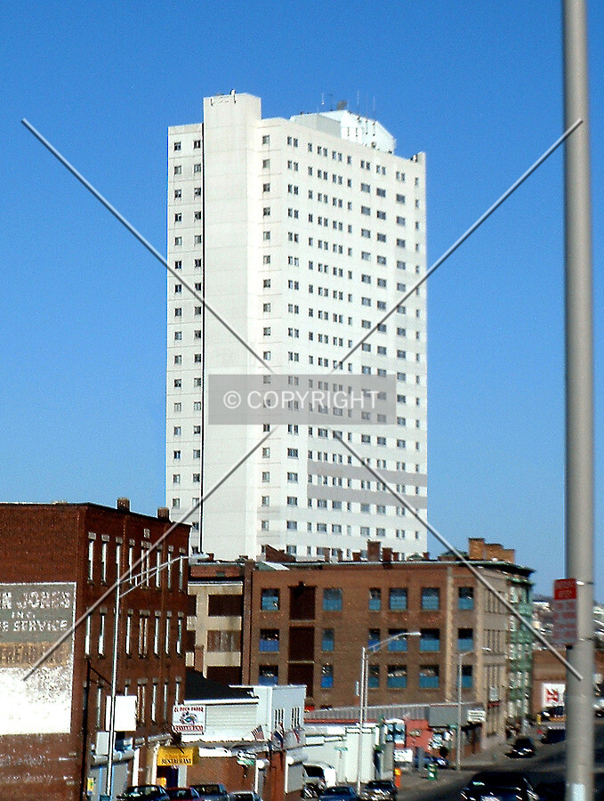 View from the west