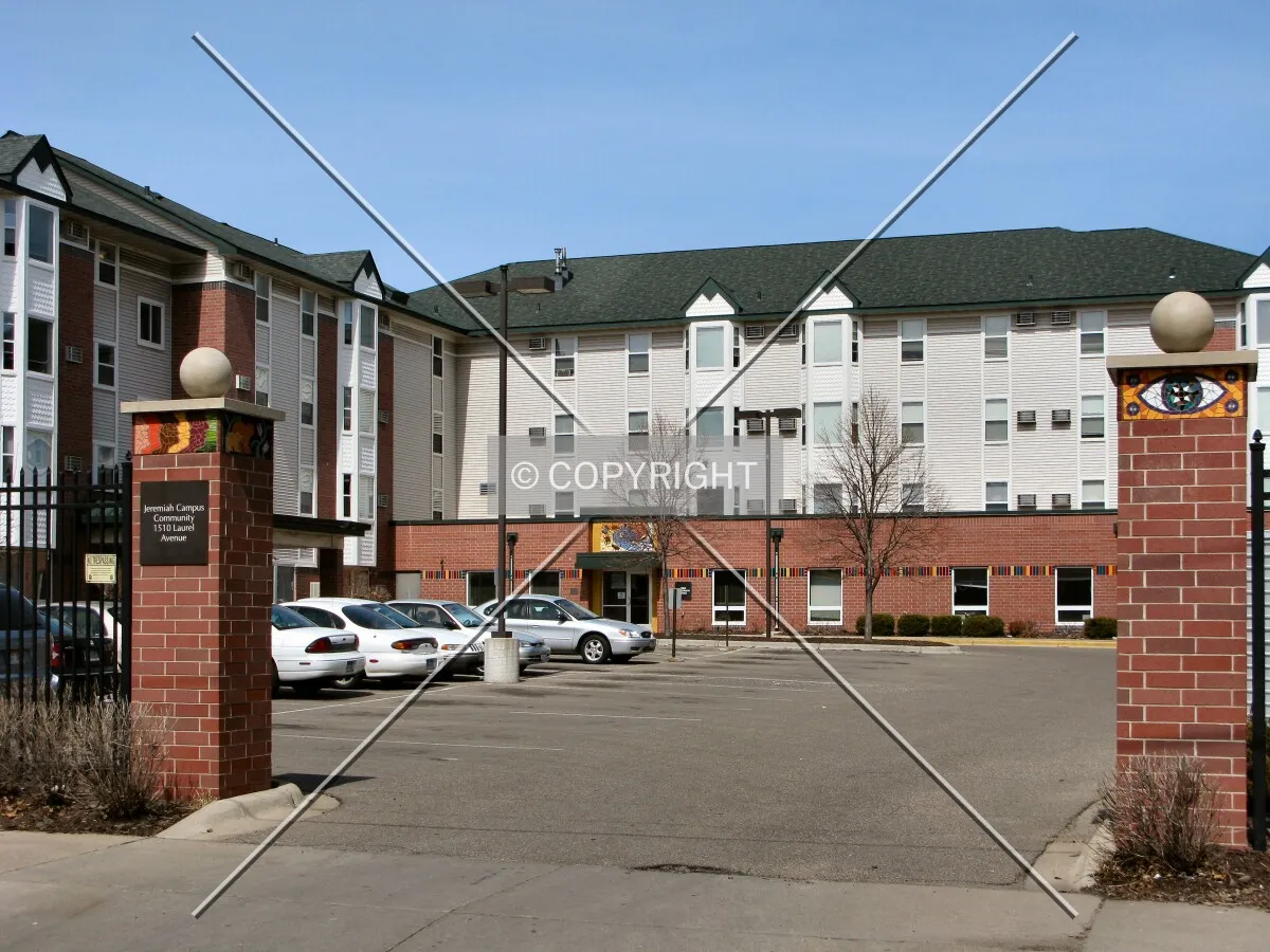 View to the north from Laurel Avenue