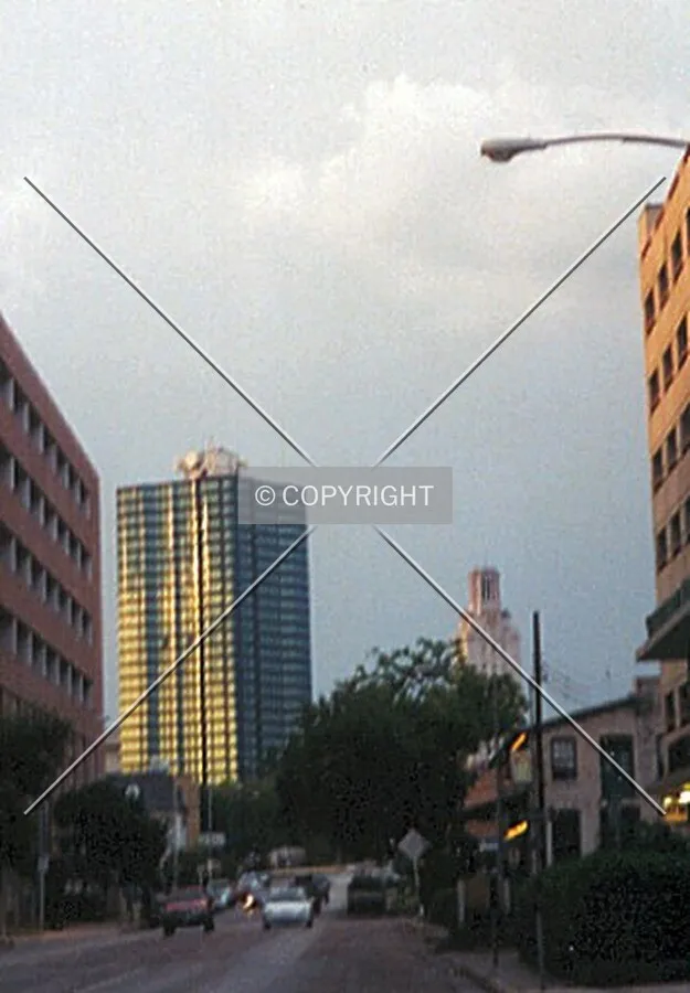 With the UT Tower in the distance