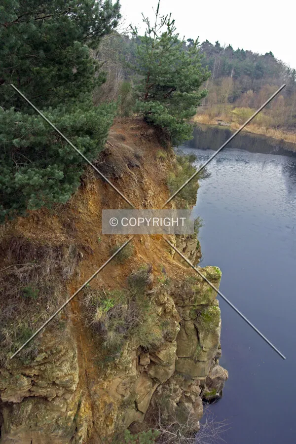 A former stone quarry