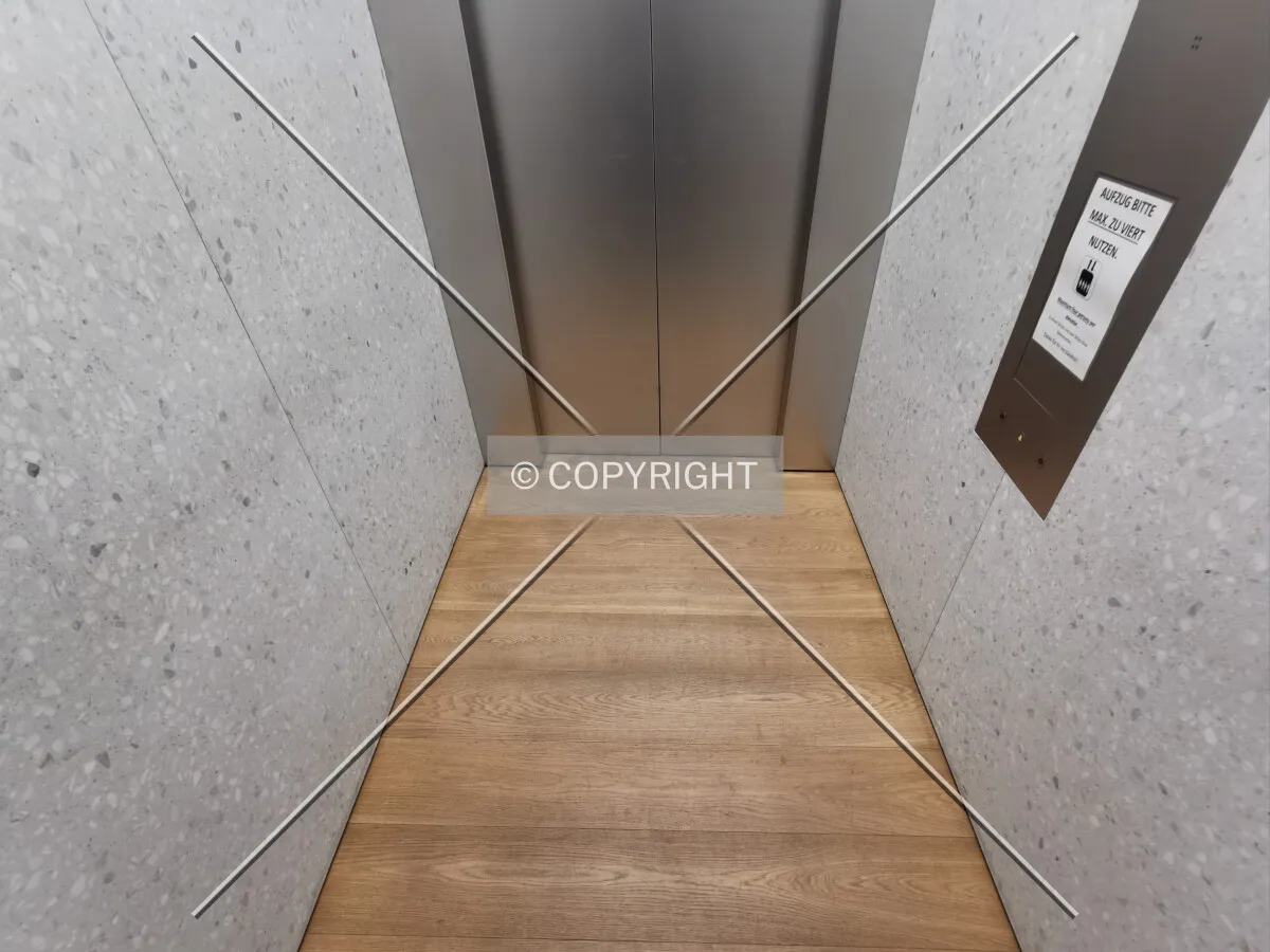 Inside a Schindler elevator