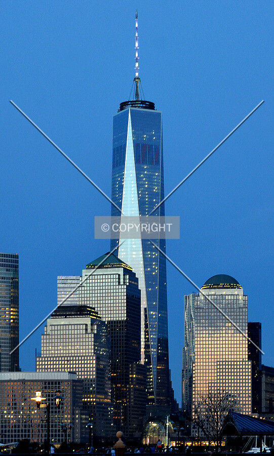 View from the west across the Hudson River
