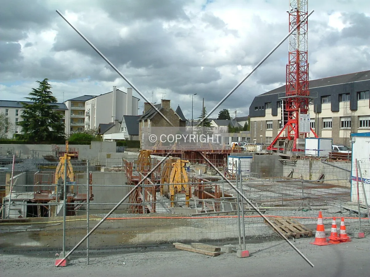 Vue depuis le Boulevard Aristide Briand