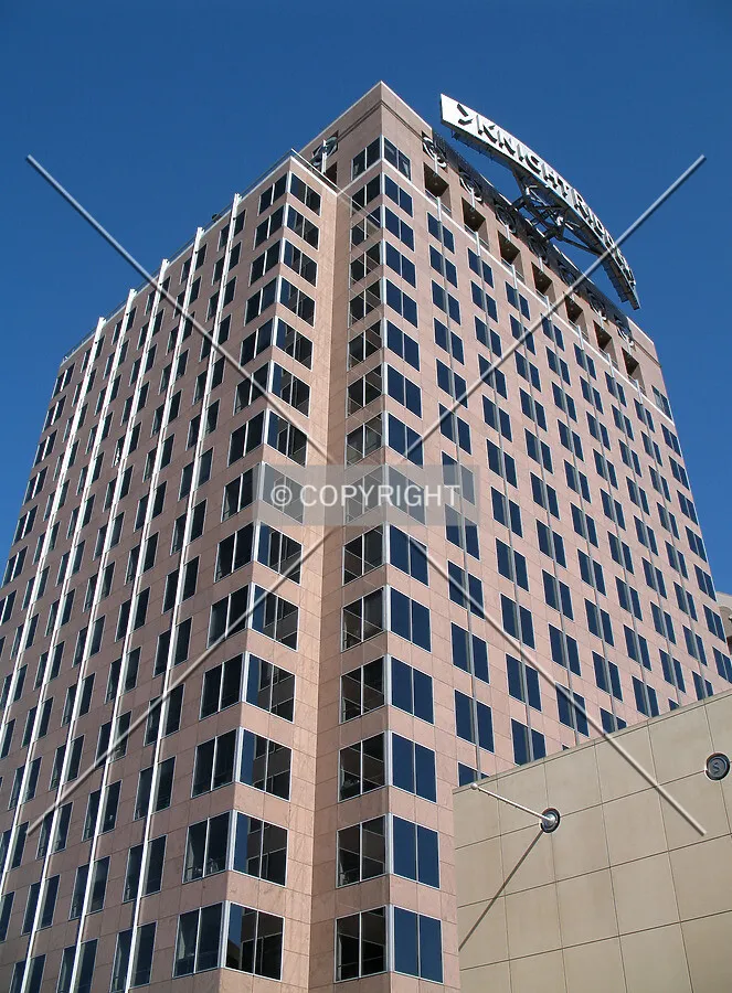 Looking up the northwest corner from West San Fernando Street