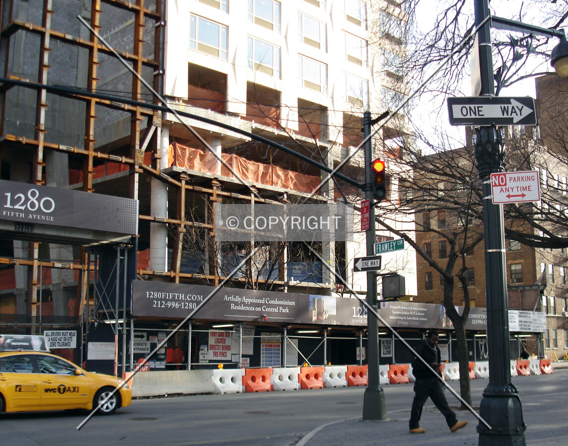 Base along 5th Avenue